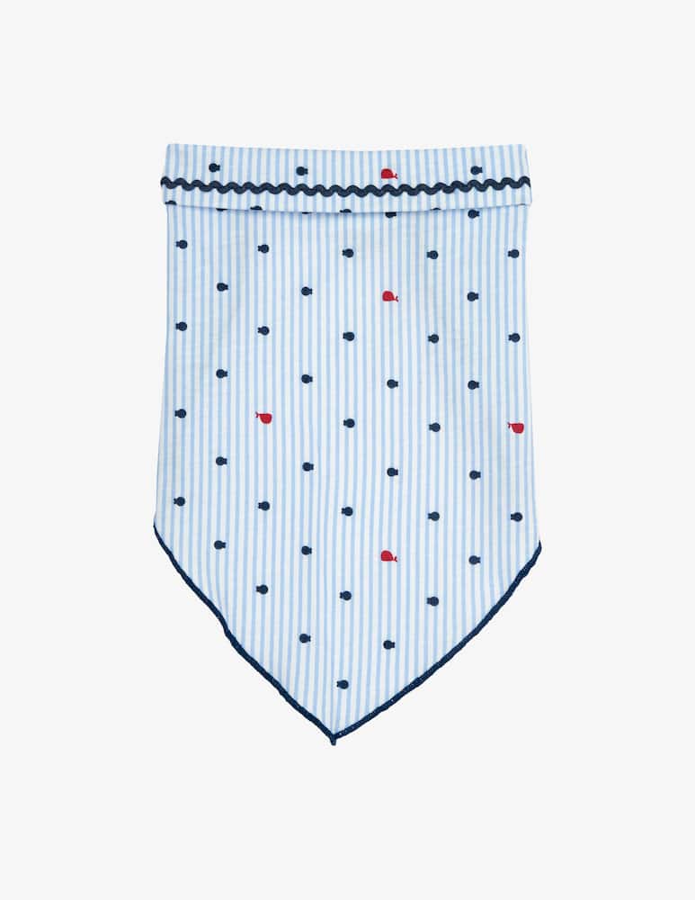 rinascente Chicco Whale print bandana