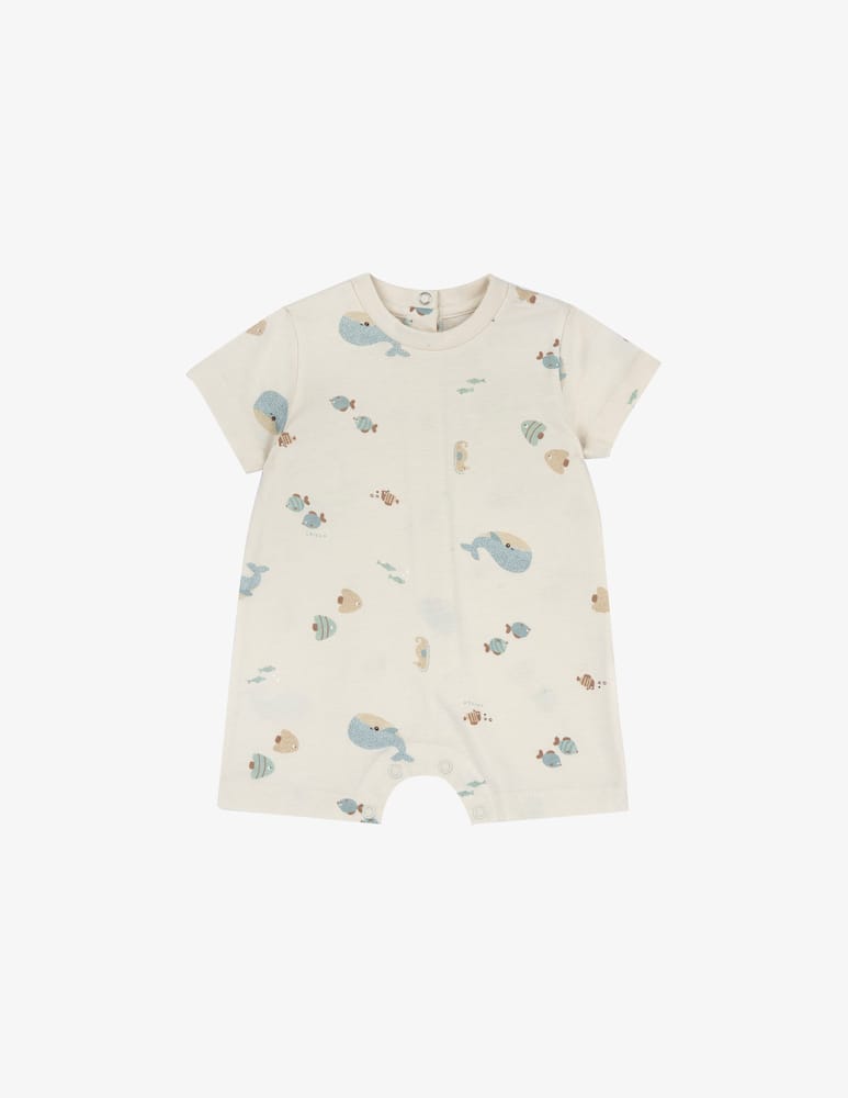 Chicco Whale print playsuit - picture 1 Chicco Whale print playsuit - picture 1