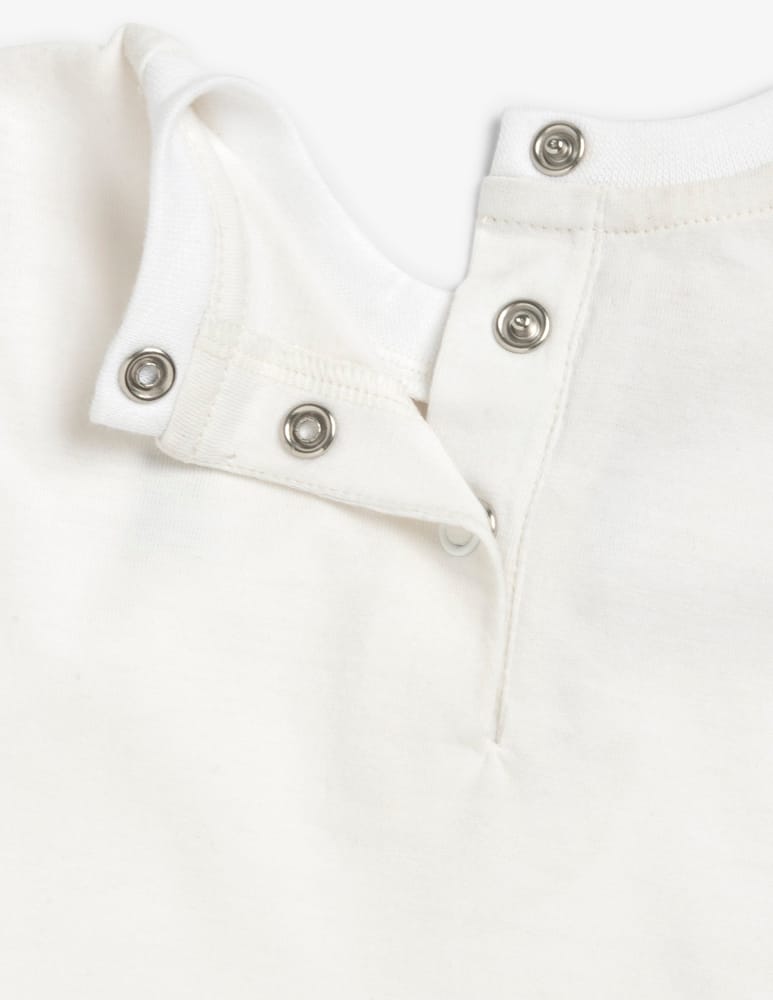 rinascente Chicco T-shirt and short dungarees