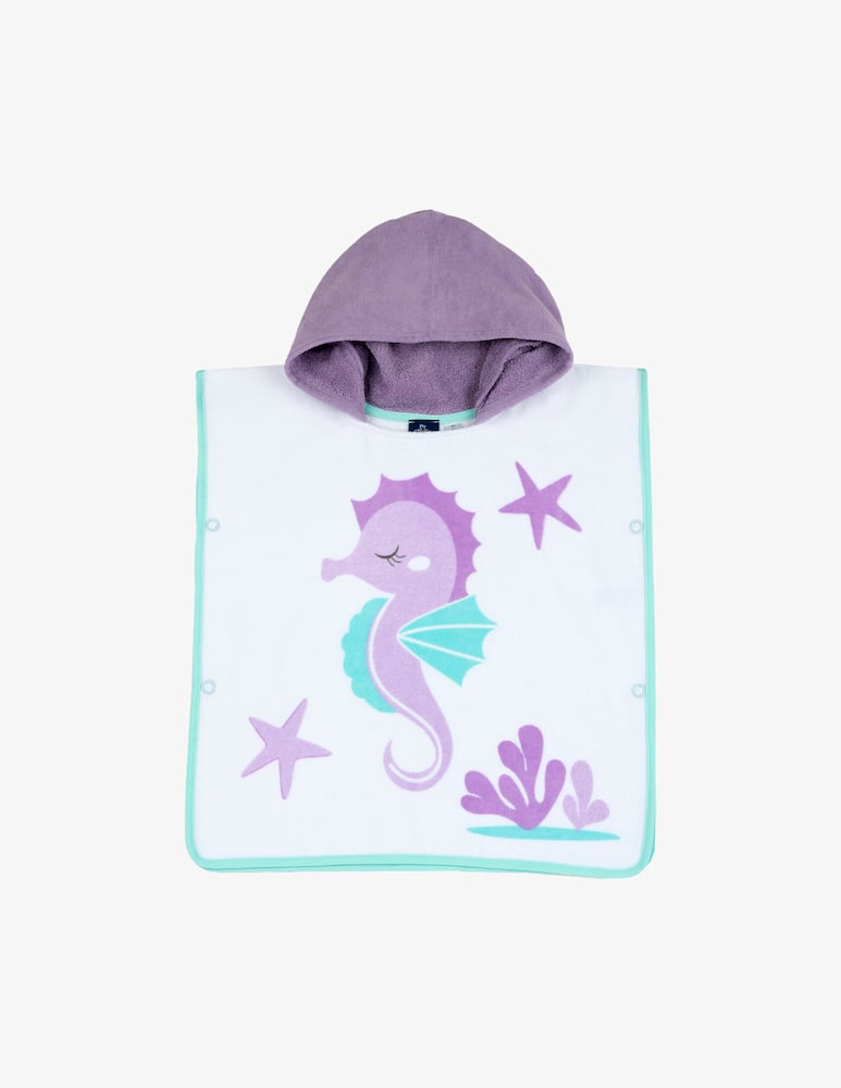 rinascente Chicco Seahorse hooded poncho