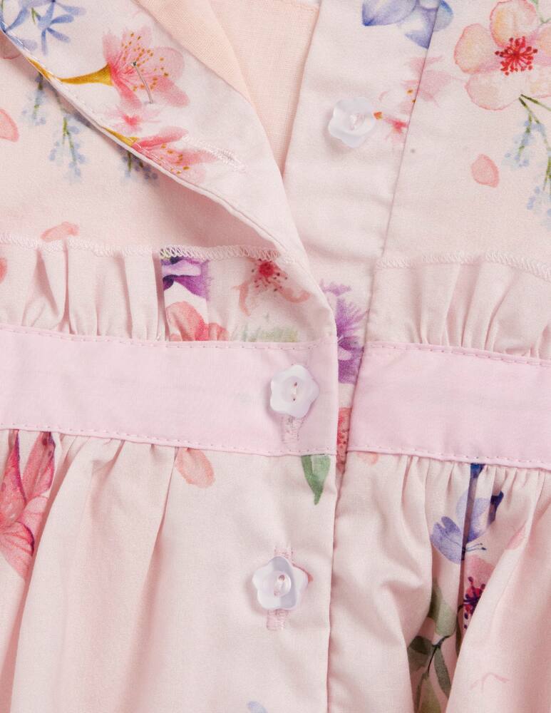 rinascente Chicco Floral bow short dress