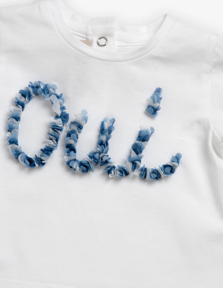 Chicco T-shirt con scritta Oui - immagine 3 Chicco T-shirt con scritta Oui - immagine 3