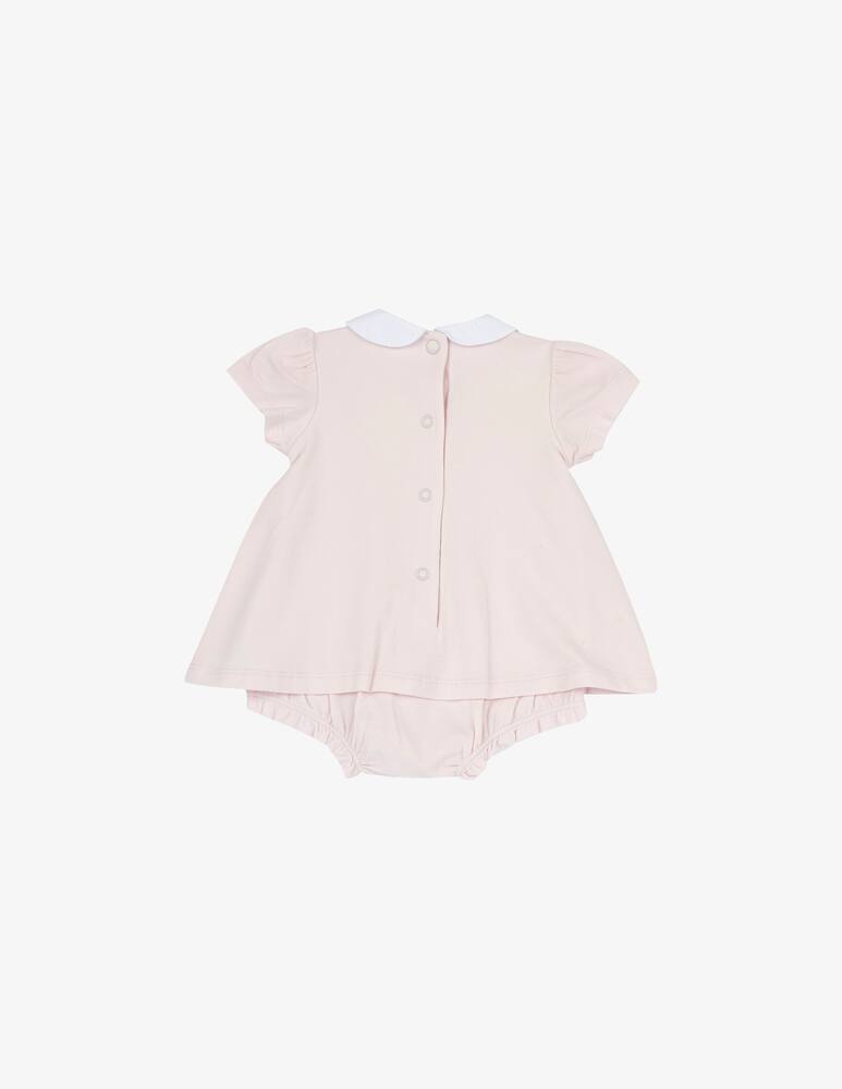 rinascente Chicco Peter Pan collar playsuit