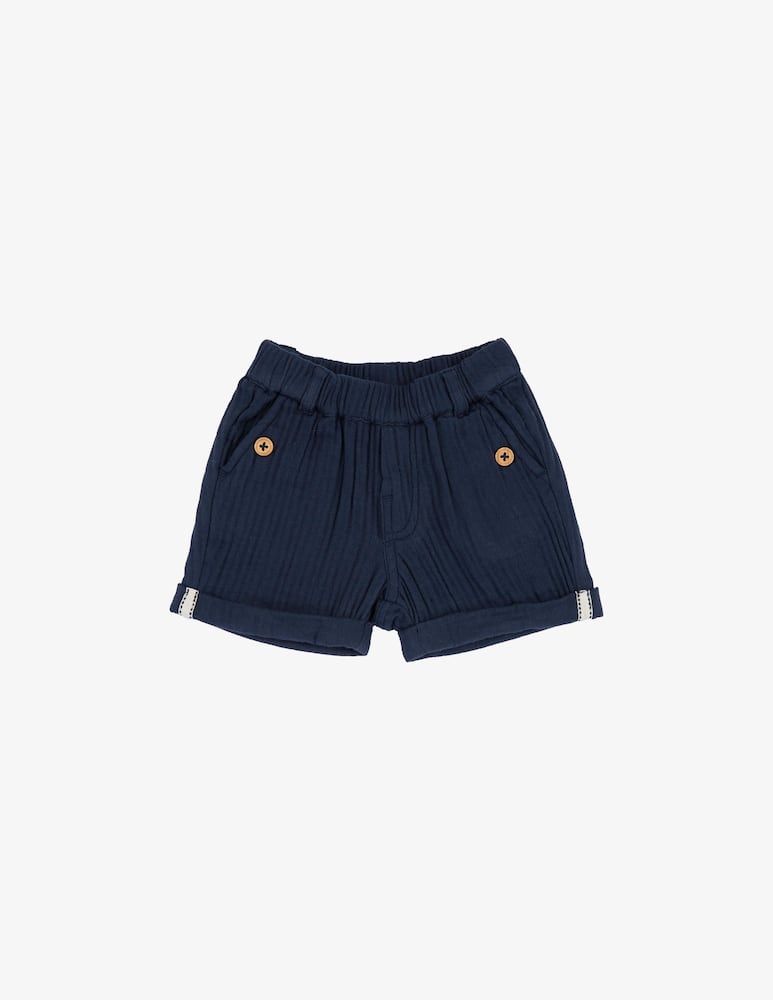 rinascente Chicco Buttoned cotton shorts