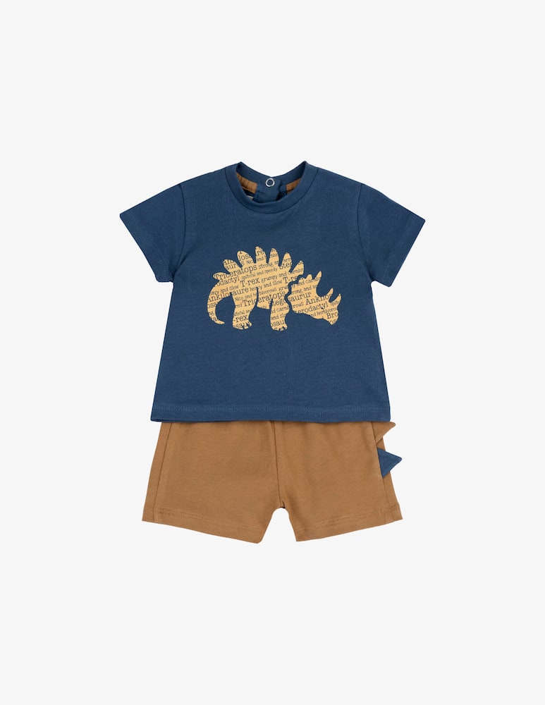 Chicco Dino print t-shirt and shorts - picture 1 Chicco Dino print t-shirt and shorts - picture 1