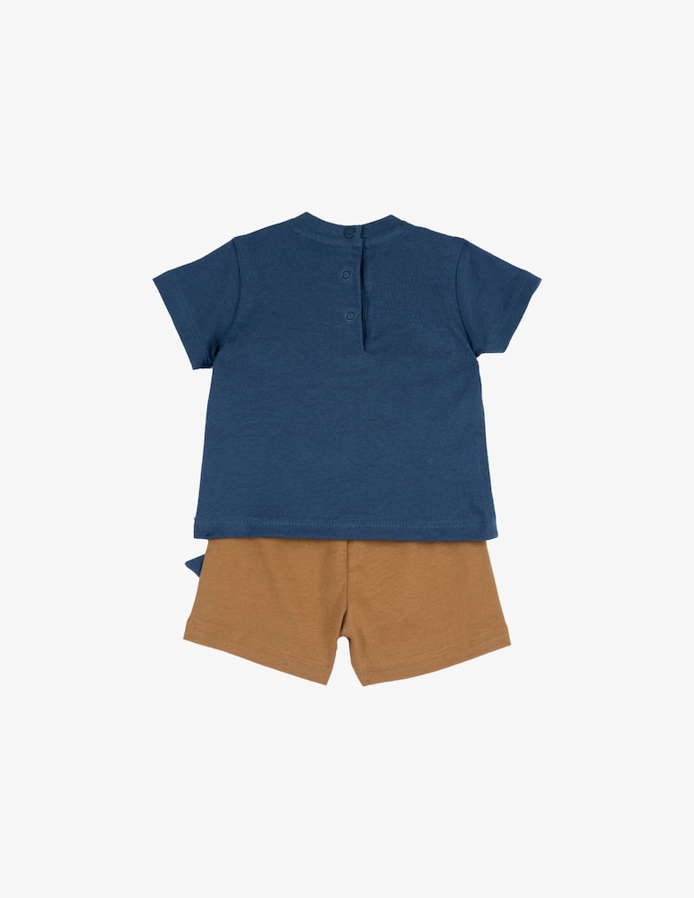 Chicco Dino print t-shirt and shorts - picture 2 Chicco Dino print t-shirt and shorts - picture 2