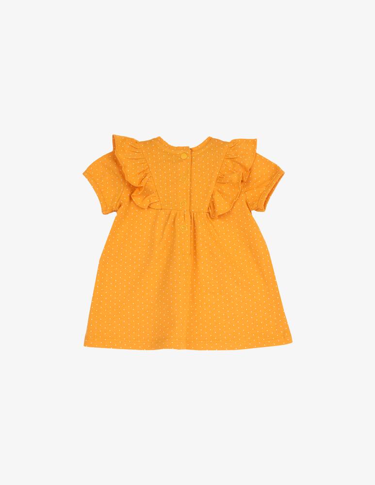 rinascente Chicco Ruffle polka dot dress