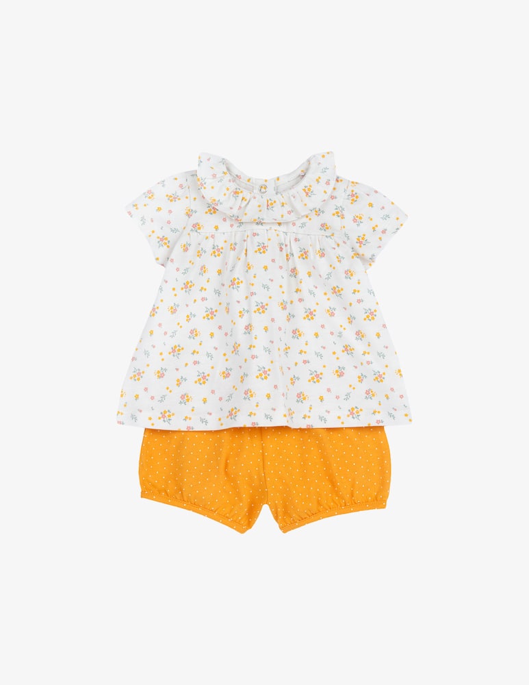 Chicco Floral t-shirt and shorts set - picture 1