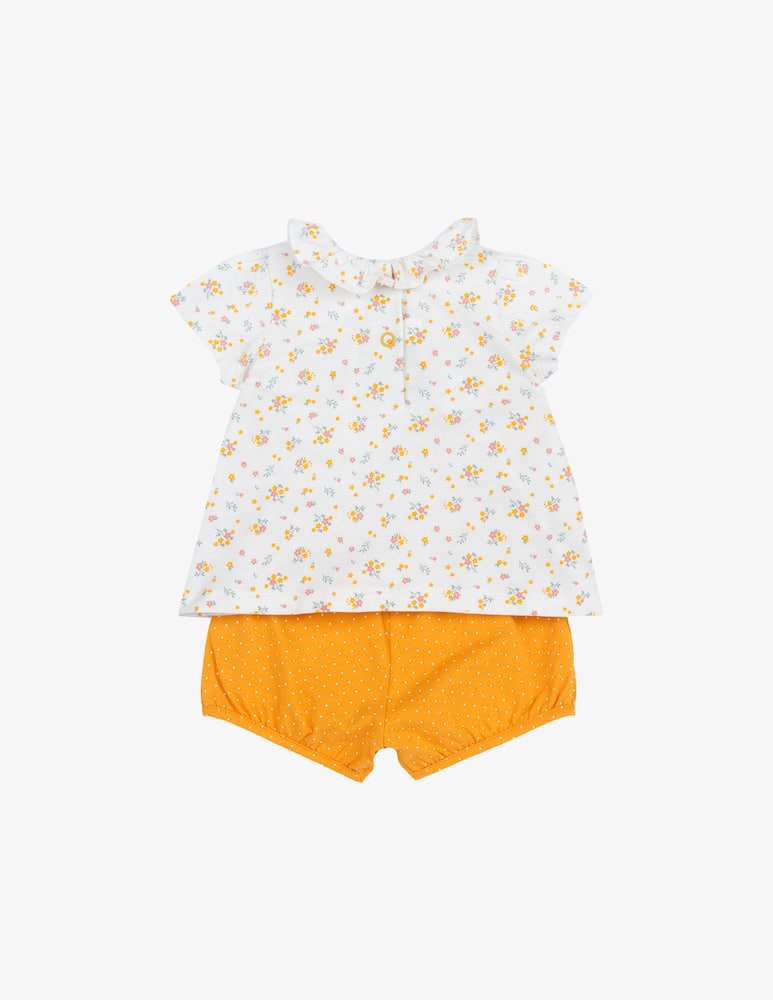 Chicco Floral t-shirt and shorts set - picture 3