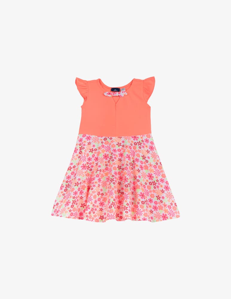 rinascente Chicco Floral flutter dress