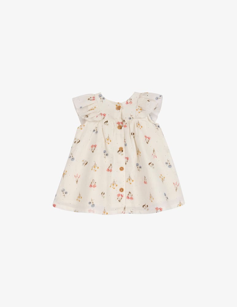 rinascente Chicco Floral ruffle dress