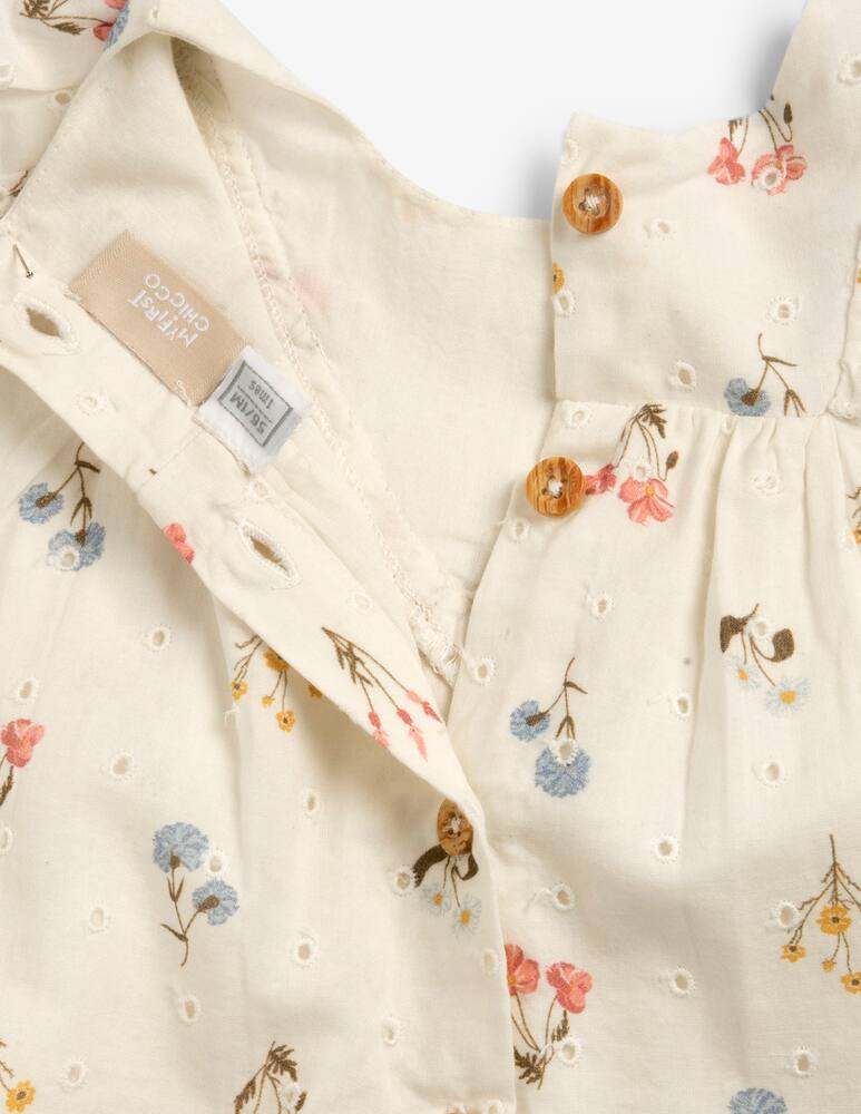 rinascente Chicco Floral ruffle dress