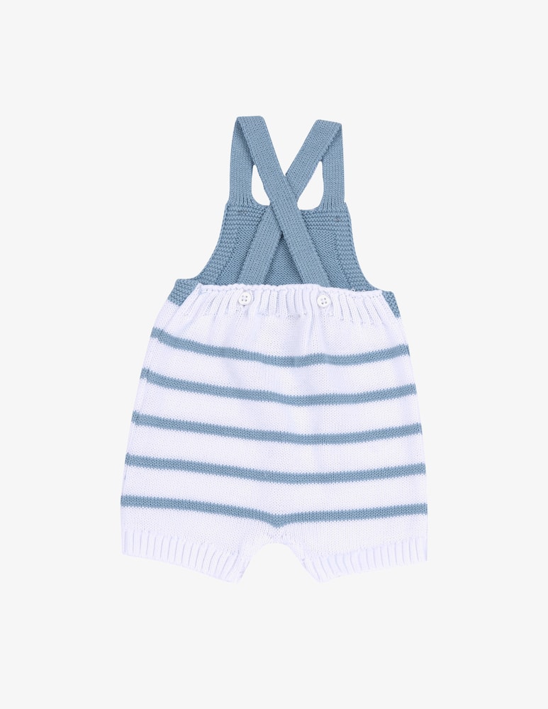 rinascente Chicco Striped knit romper