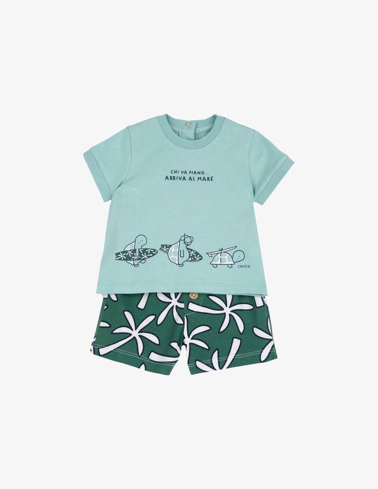 Chicco Set t-shirt e pantaloni corti - immagine 1 Chicco Set t-shirt e pantaloni corti - immagine 1