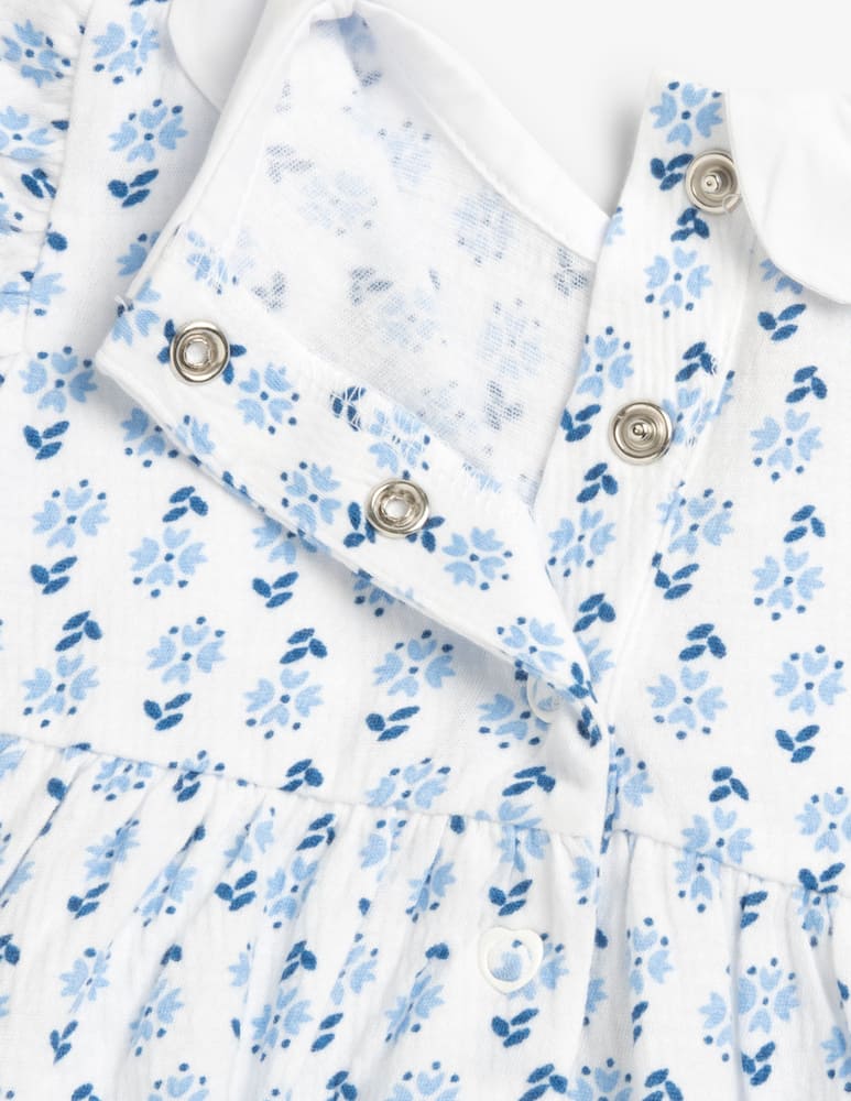 rinascente Chicco Abito a fiori con colletto