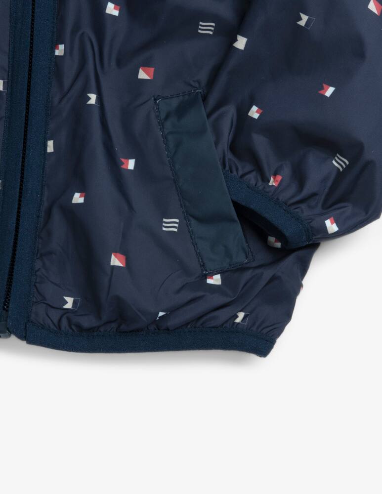 rinascente Chicco Hooded geometric jacket