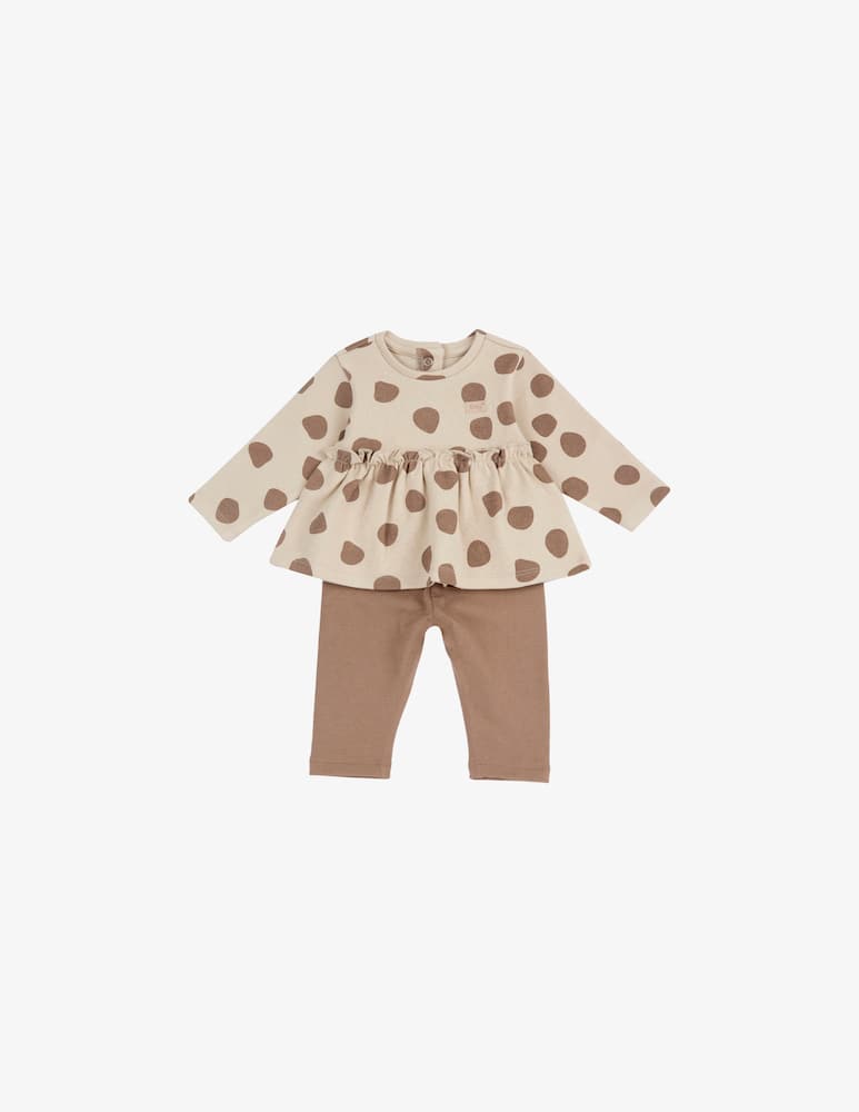 rinascente Chicco Set t-shirt a maniche lunghe e leggings