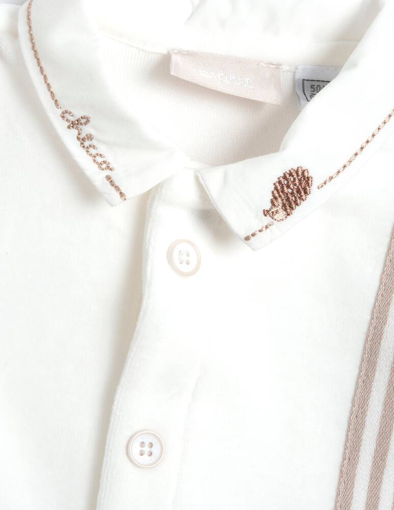 rinascente Chicco Collared front-opening sleepsuit