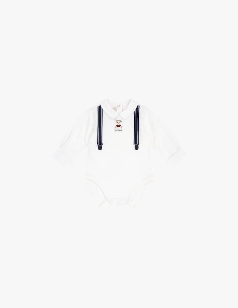 rinascente Chicco Collared bodysuit and trousers set