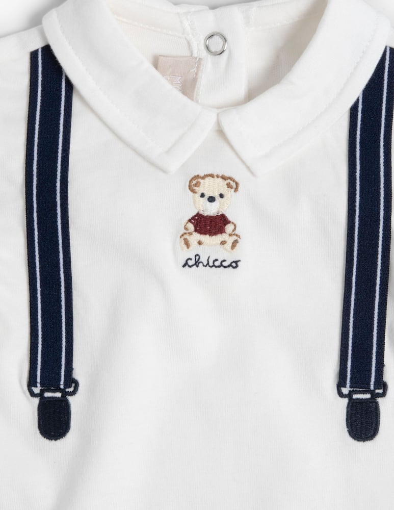 Chicco Collared bodysuit and trousers set - picture 5 Chicco Collared bodysuit and trousers set - picture 5