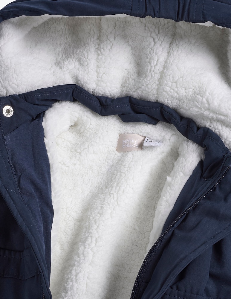 rinascente Chicco Parka with faux fur lining