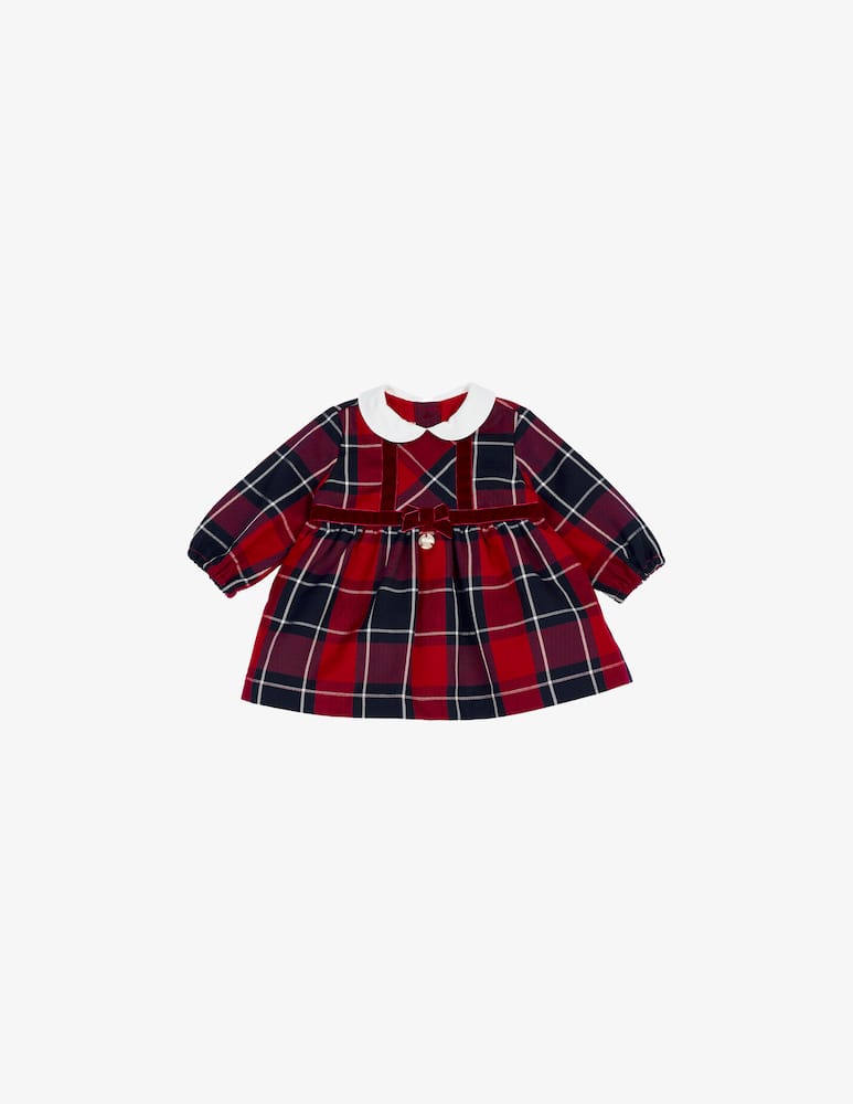 Chicco Checked dress with Peter Pan collar - picture 1 Chicco Checked dress with Peter Pan collar - picture 1