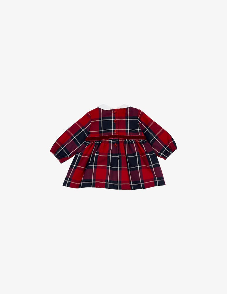 Chicco Checked dress with Peter Pan collar - picture 2 Chicco Checked dress with Peter Pan collar - picture 2