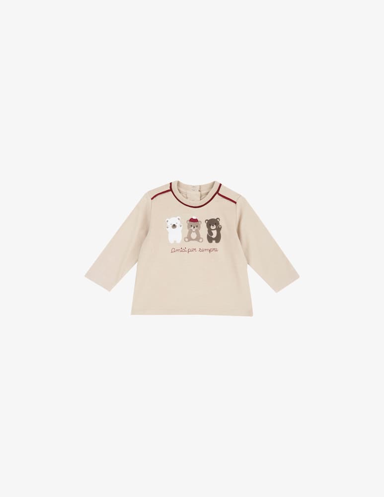 Chicco T-shirt maniche lunghe con orsi - immagine 1 Chicco T-shirt maniche lunghe con orsi - immagine 1