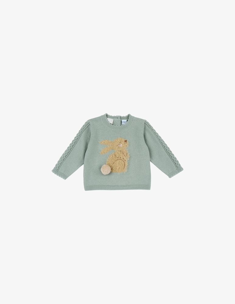 rinascente Chicco Rabbit knitted jumper
