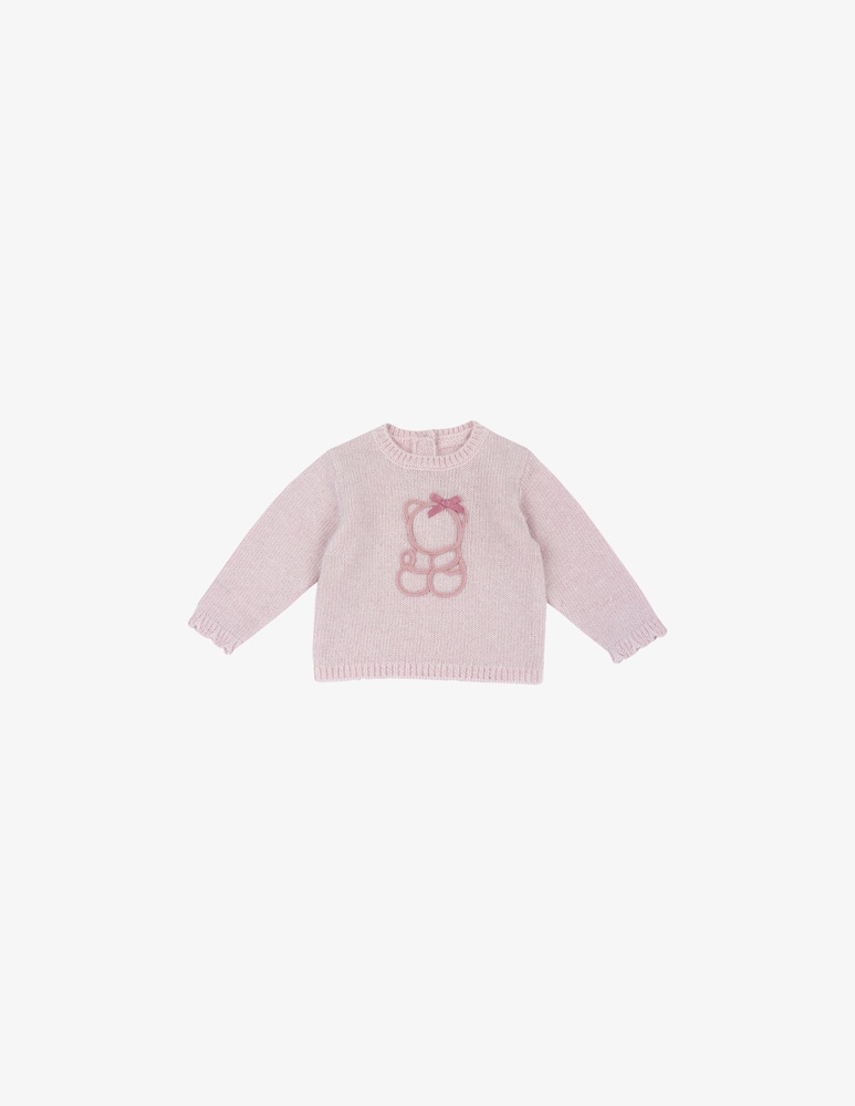 rinascente Chicco Knitted jumper with teddy motif
