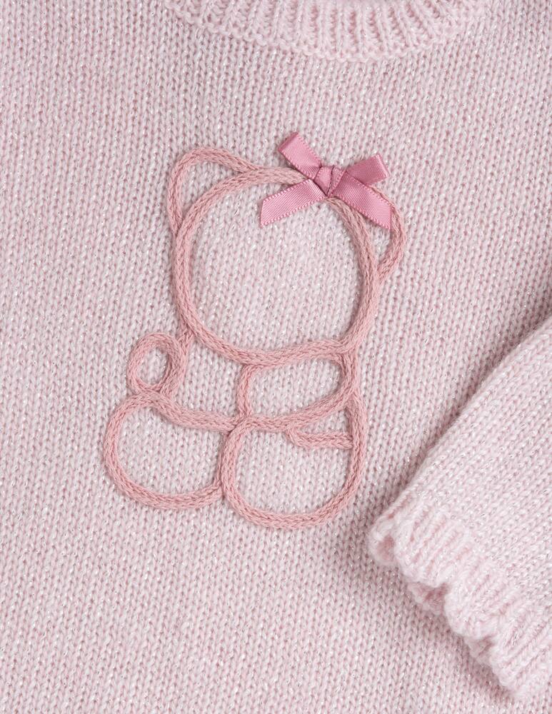 rinascente Chicco Knitted jumper with teddy motif