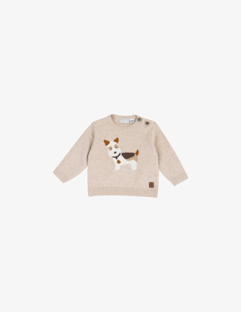 Chicco Pullover tricot con cane - immagine 1 Chicco Pullover tricot con cane - immagine 1