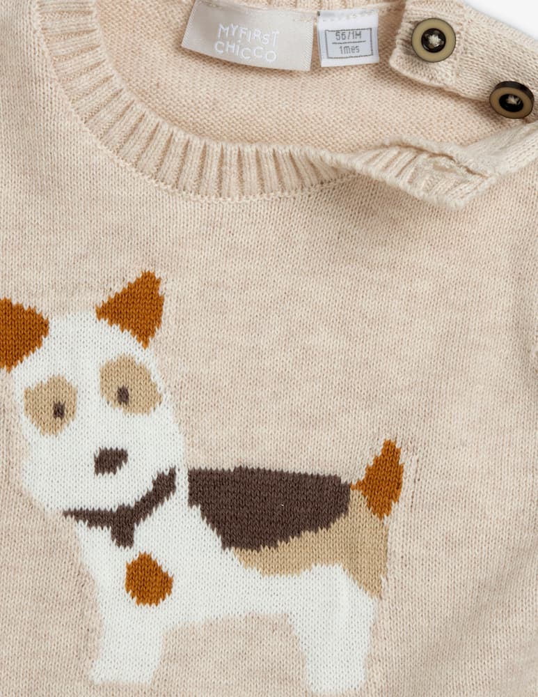 Chicco Pullover tricot con cane - immagine 3 Chicco Pullover tricot con cane - immagine 3
