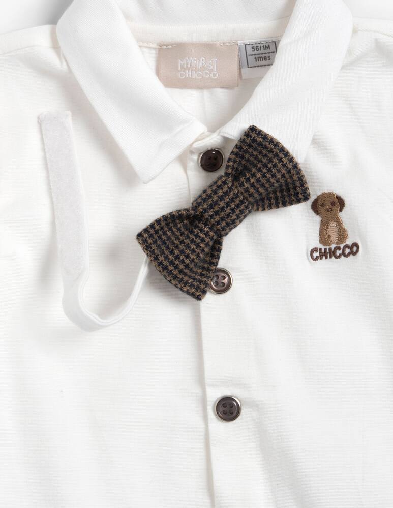 rinascente Chicco Shirt bodysuit and trousers set