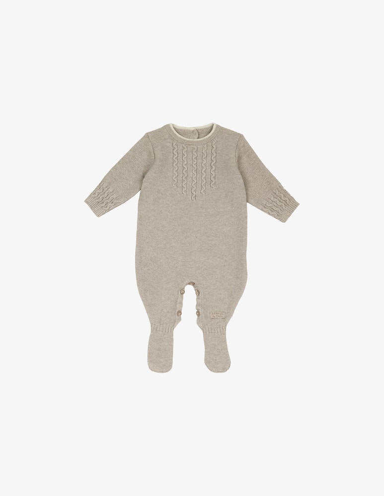 Chicco Tutina in maglia con piedini - immagine 1 Chicco Tutina in maglia con piedini - immagine 1