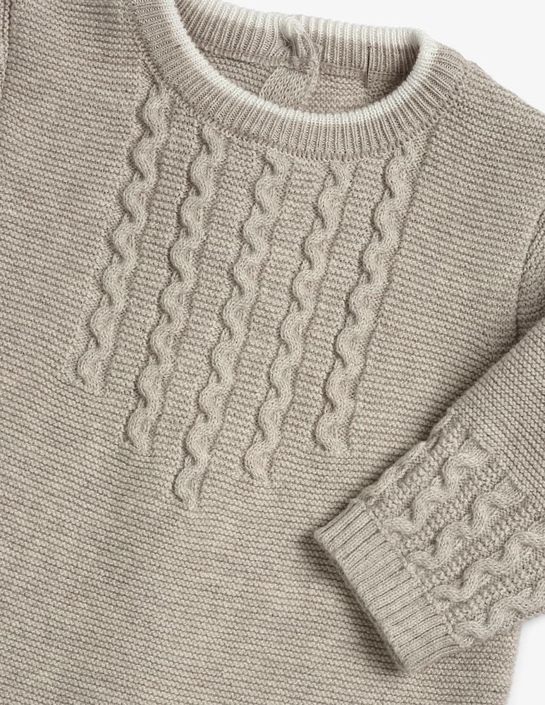 Chicco Tutina in maglia con piedini - immagine 3 Chicco Tutina in maglia con piedini - immagine 3