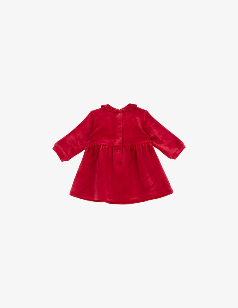 Chicco Velour dress with bow detail - picture 2 Chicco Velour dress with bow detail - picture 2