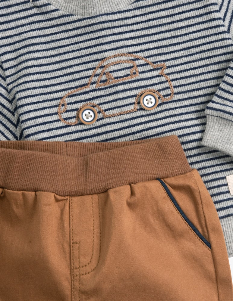 Chicco Set con blusa e pantaloni lunghi - immagine 3 Chicco Set con blusa e pantaloni lunghi - immagine 3