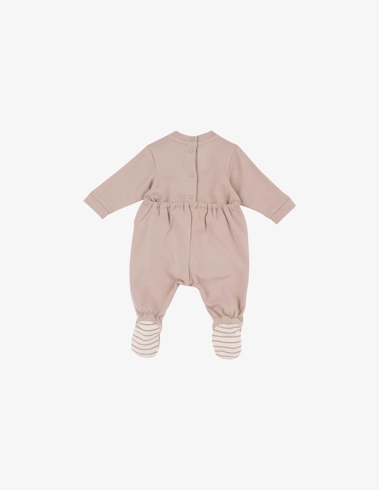 rinascente Chicco Cow embroidered sleepsuit