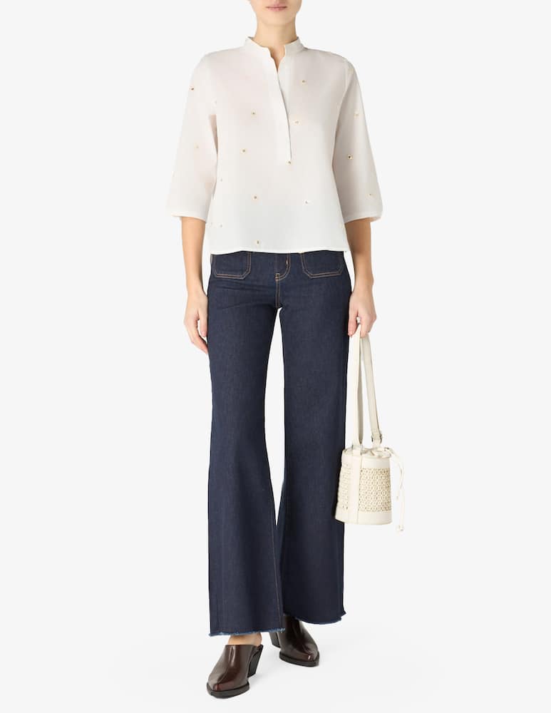 EMME Palma pocket palazzo trousers - picture 2 EMME Palma pocket palazzo trousers - picture 2