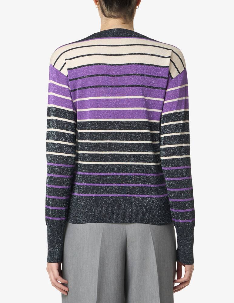 rinascente EMME Maglia lurex a righe Sguizzo