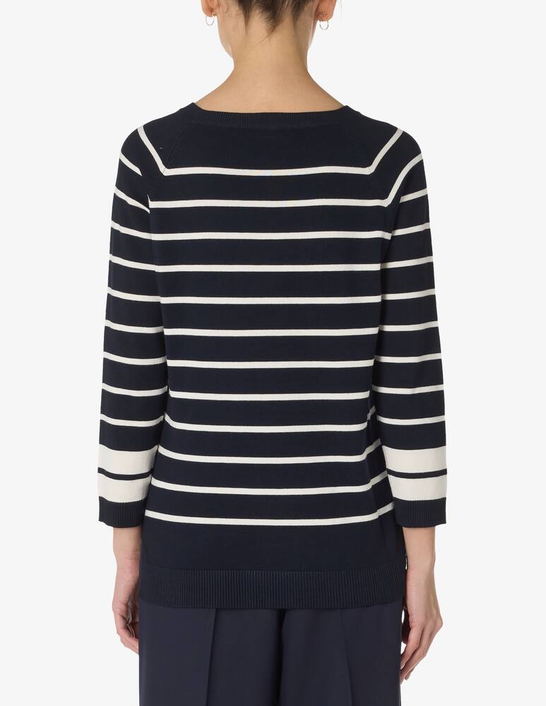 rinascente EMME Striped knit jumper