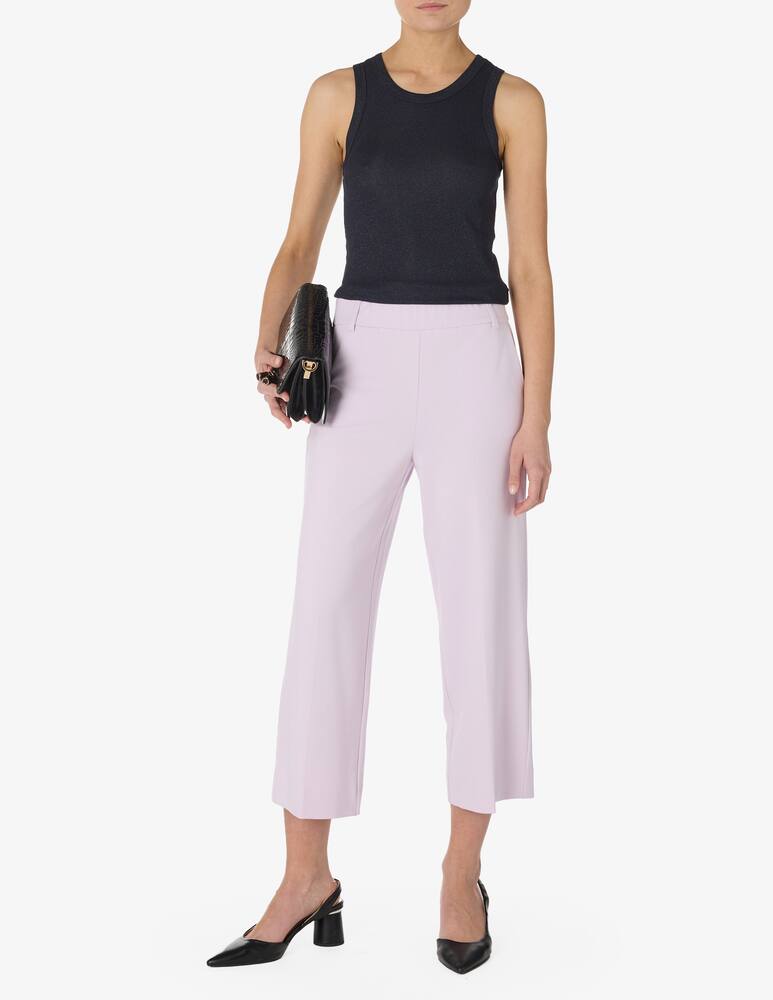 rinascente EMME Cropped jersey trousers