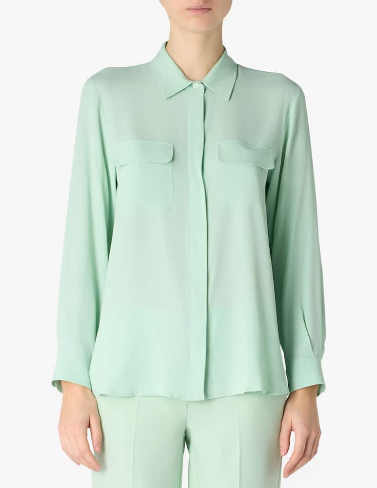 rinascente Marella Camicia classica in misto seta