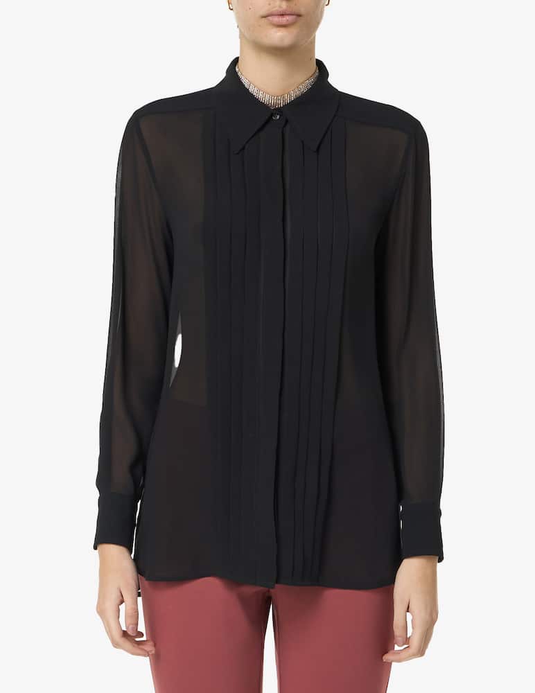 Marella Entry plisse shirt - picture 1