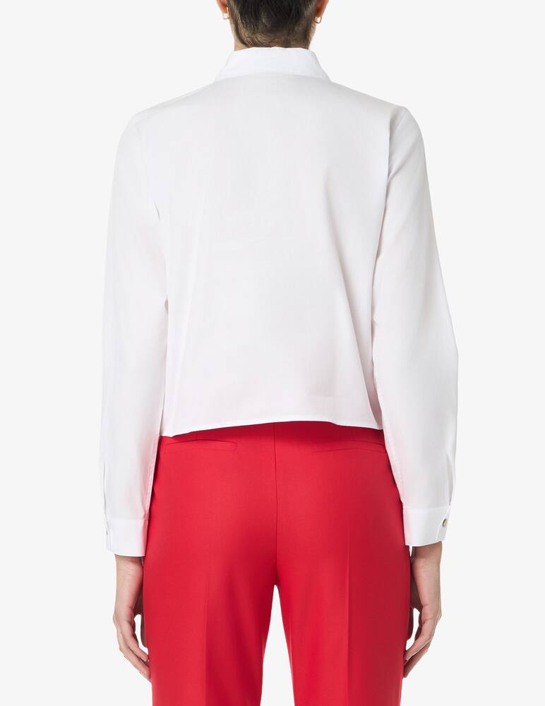 rinascente iBlues Cropped poplin shirt