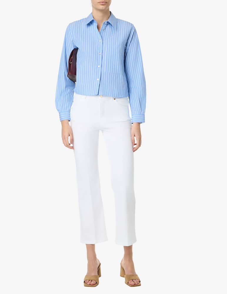 rinascente iBlues Picasso cropped shirt