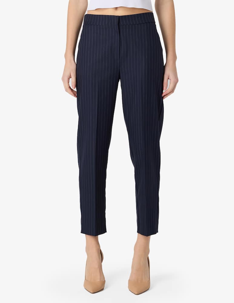 iBlues Pinstripe twill trousers - picture 1 iBlues Pinstripe twill trousers - picture 1