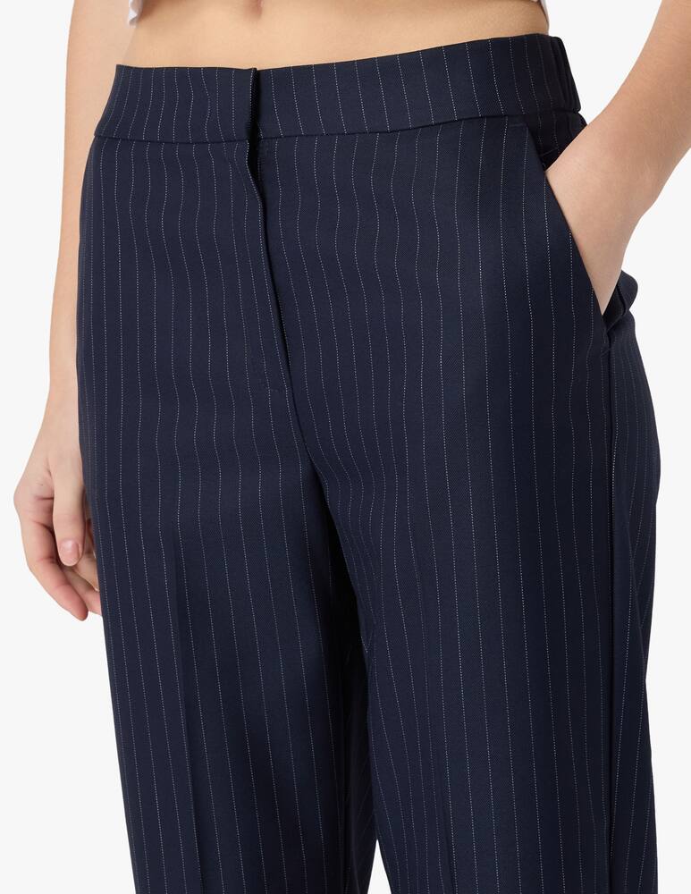 iBlues Pinstripe twill trousers - picture 4 iBlues Pinstripe twill trousers - picture 4