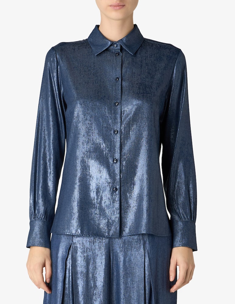 PENNYBLACK Camicia laminata - immagine 1 PENNYBLACK Camicia laminata - immagine 1